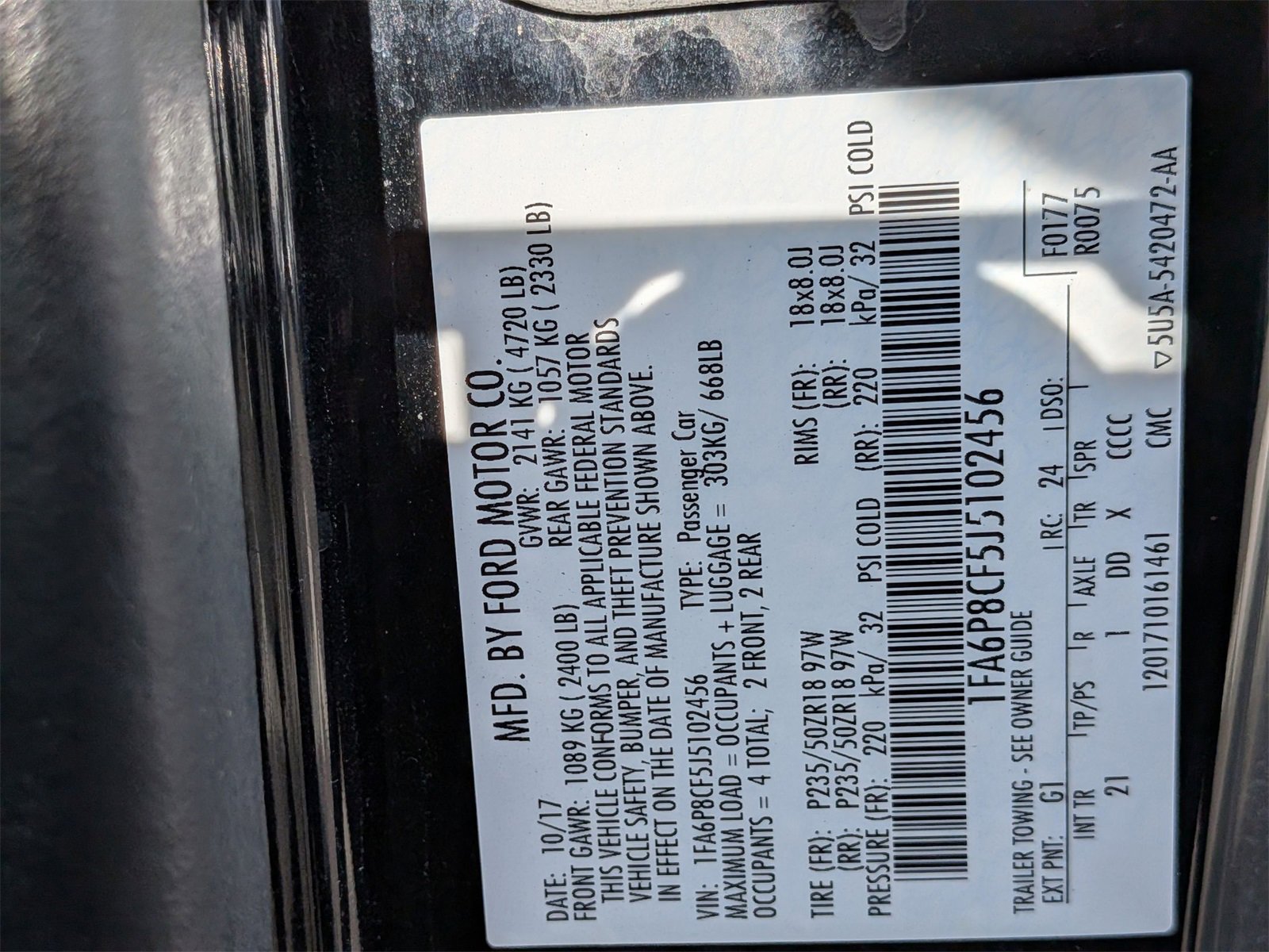 Used 2018 Ford Mustang GT w/ Enhanced Security Package image 37