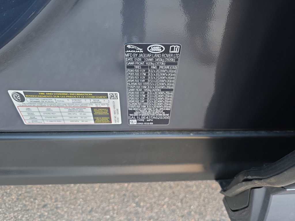 New 2026 Land Rover Range Rover Sport Dynamic SE AWD/4WD image 24