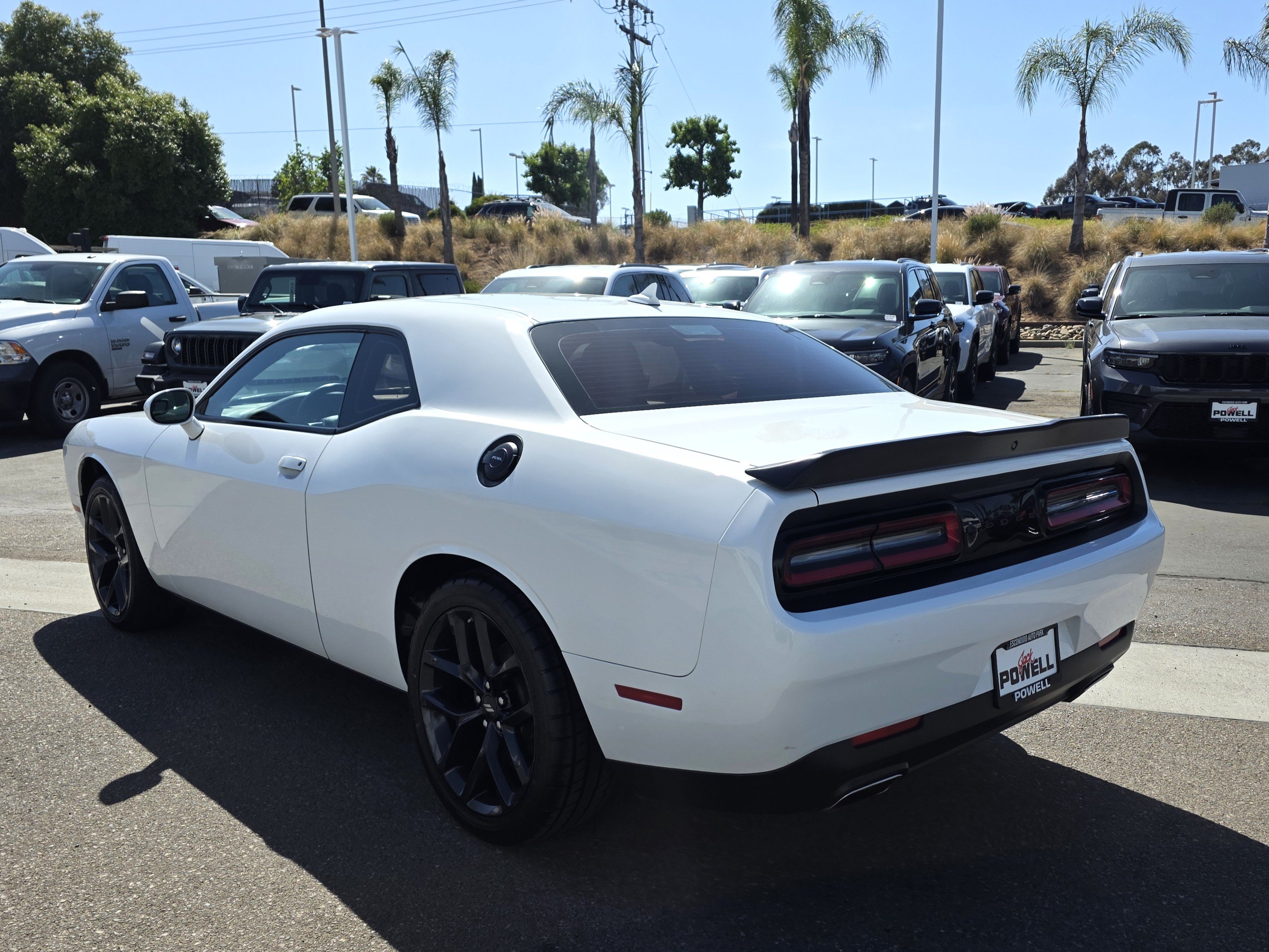 Certified 2022 Dodge Challenger SXT w/ Blacktop Package RWD image 3