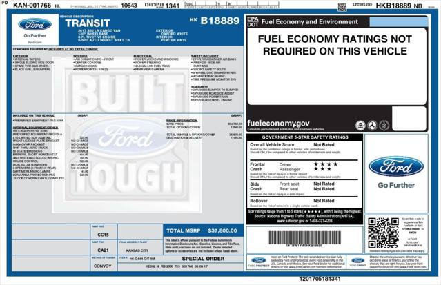 Used 2017 Ford Transit 350 130 Low Roof RWD image 4