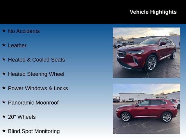 Used 2022 Buick Envision Avenir w/ Technology Package II image 4