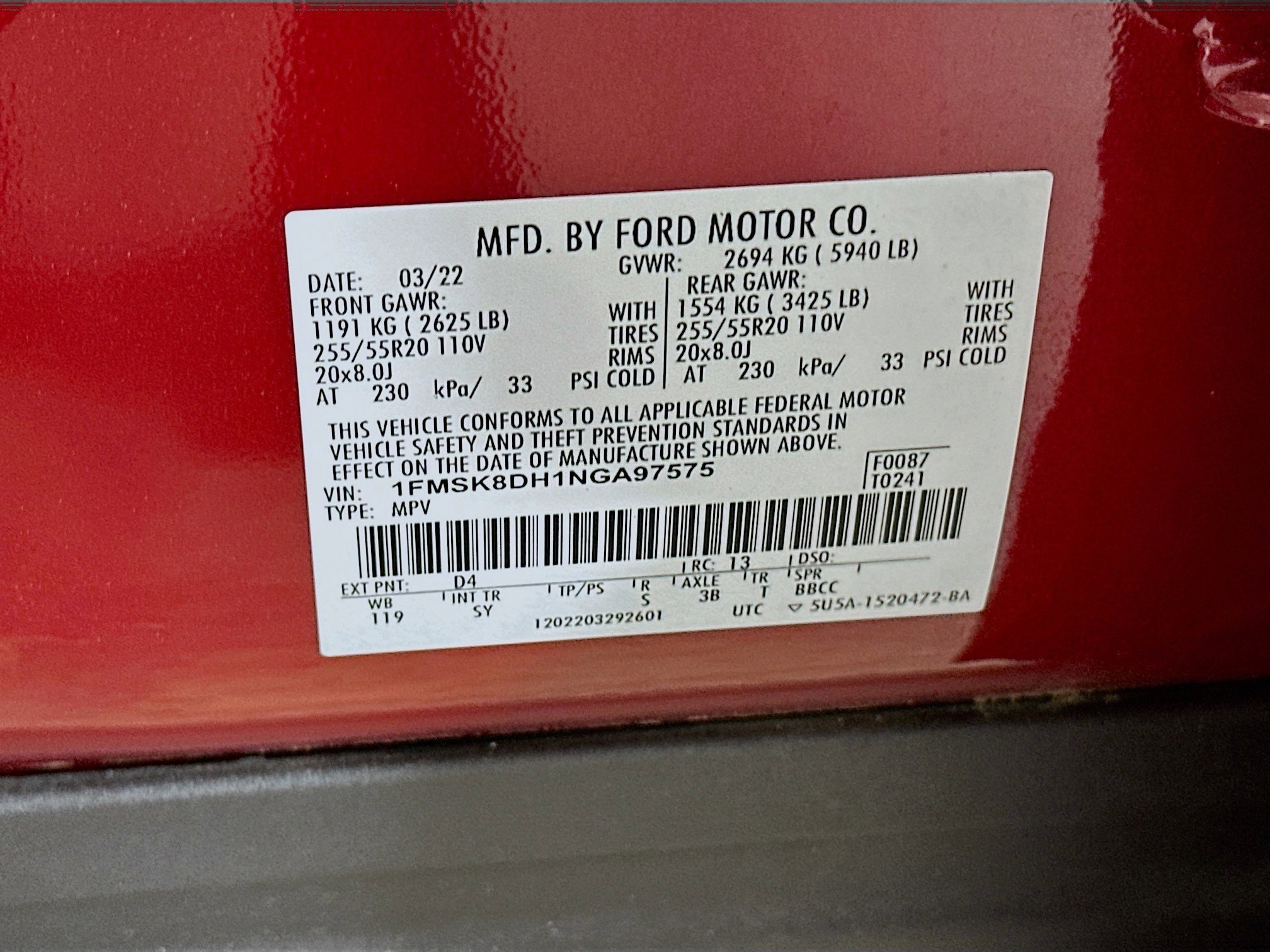 Used 2022 Ford Explorer XLT w/ Equipment Group 202A image 12