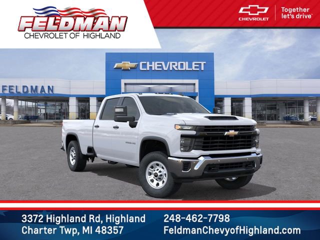 New 2025 Chevrolet Silverado 2500 W/T w/ WT/CX Safety Package