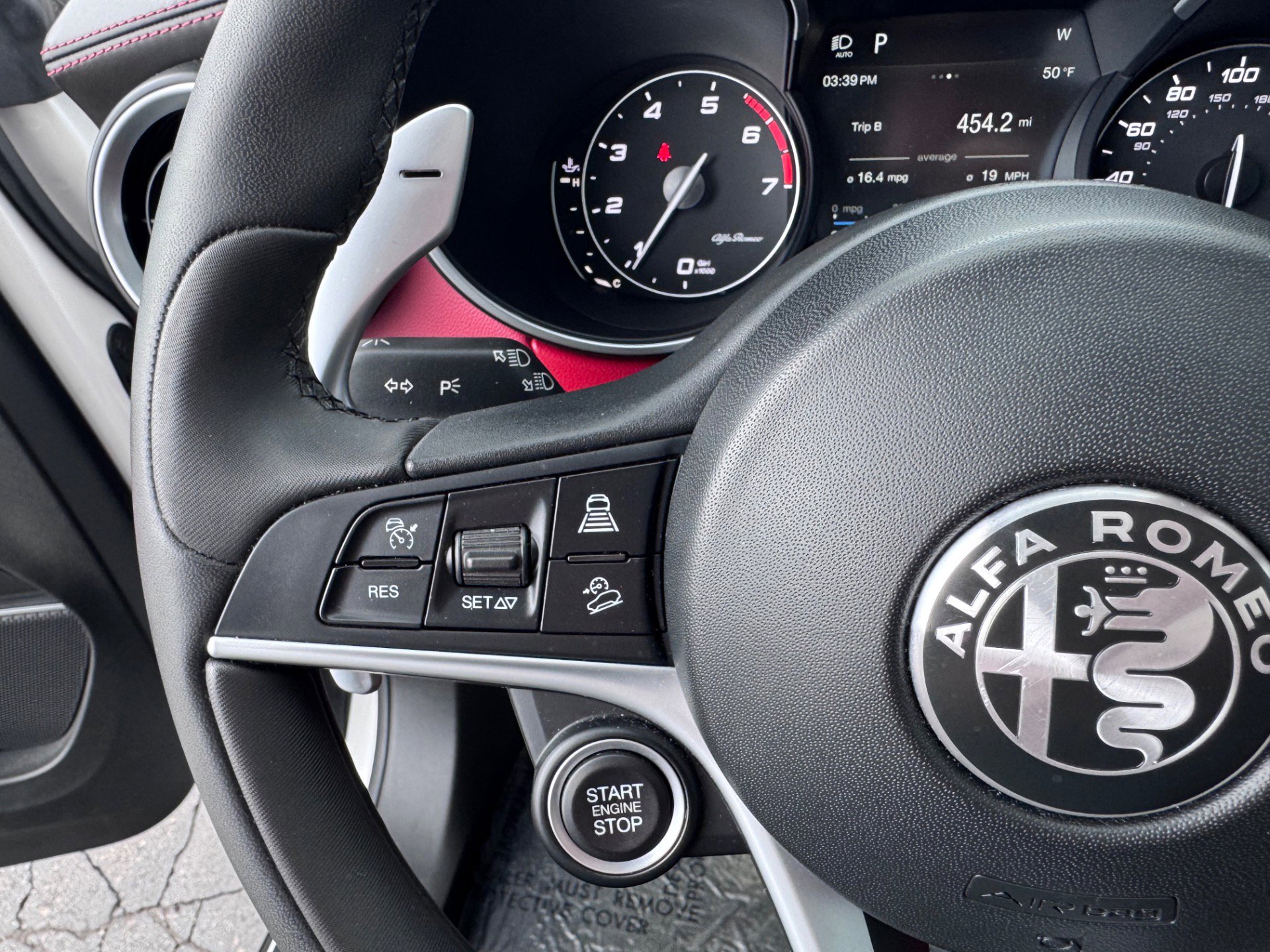 Used 2019 Alfa Romeo Stelvio Ti Sport w/ Quick Order Package 22S Sport AWD/4WD image 22