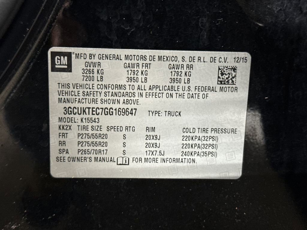 Used 2016 Chevrolet Silverado 1500 High Country AWD/4WD image 29