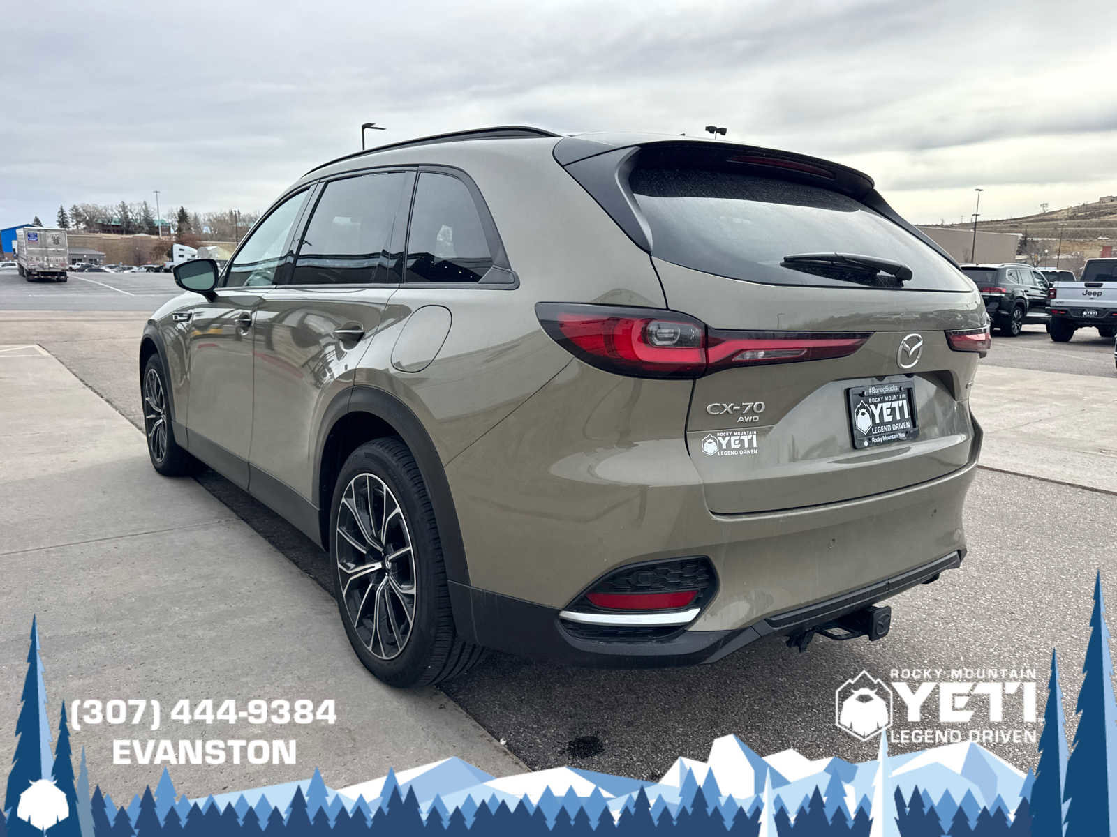 Used 2025 MAZDA CX-70 Plug-In Hybrid w/ Premium Plus image 5