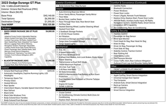 Used 2023 Dodge Durango GT AWD/4WD image 6