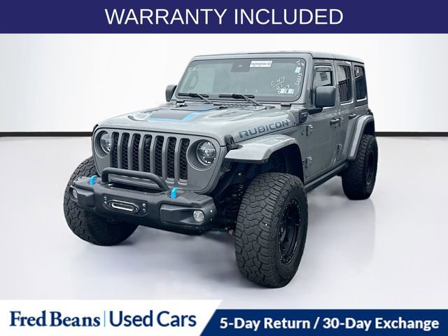 Used 2021 Jeep Wrangler Unlimited Rubicon 4xe AWD/4WD image 3