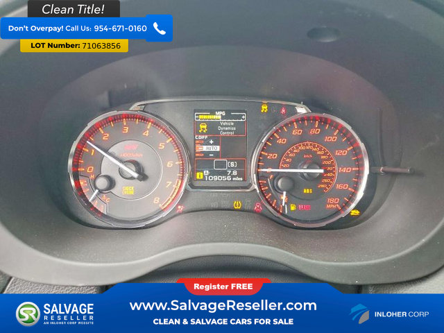 Used 2015 Subaru WRX STI Limited AWD/4WD image 12