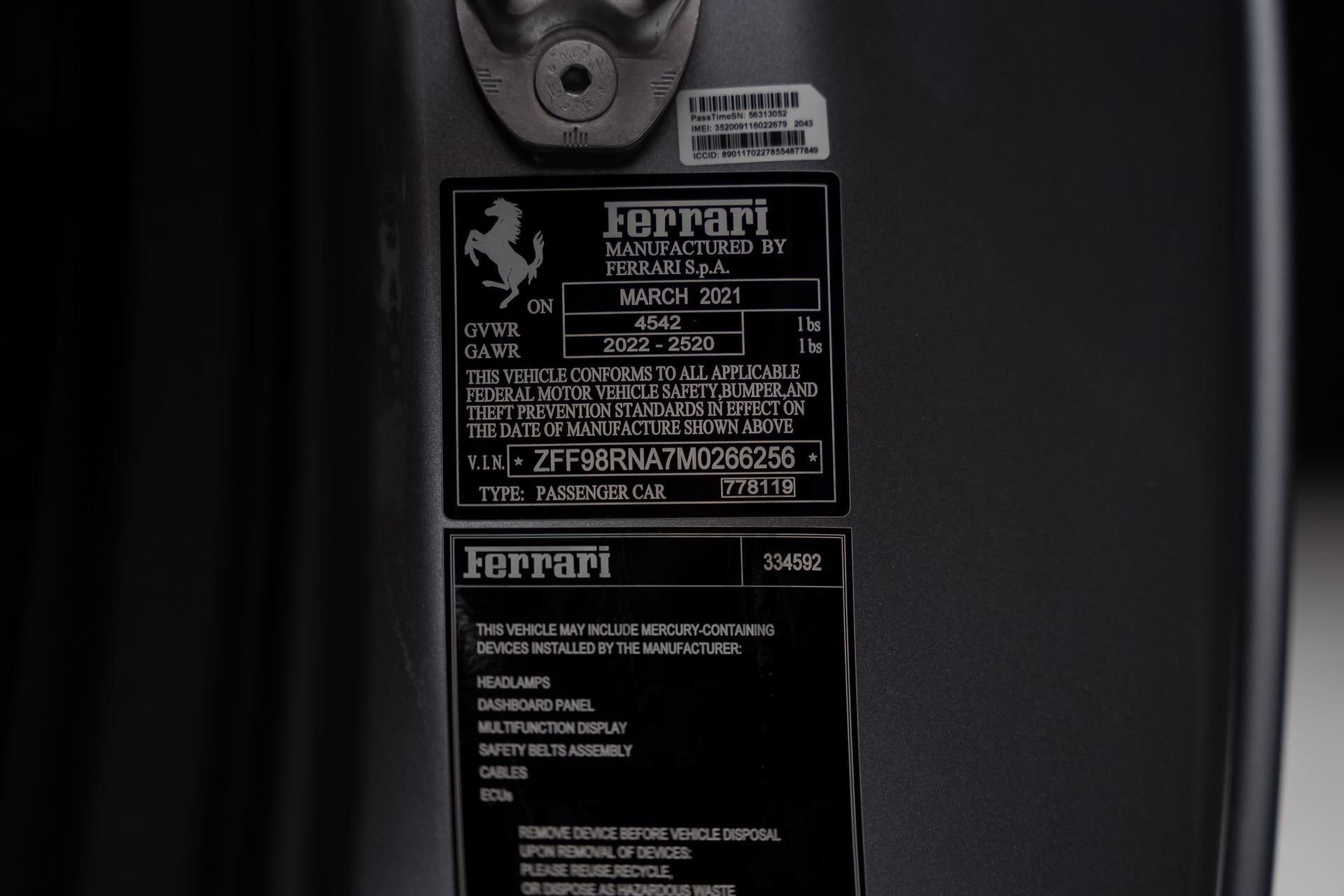 Used 2021 Ferrari Roma RWD image 60