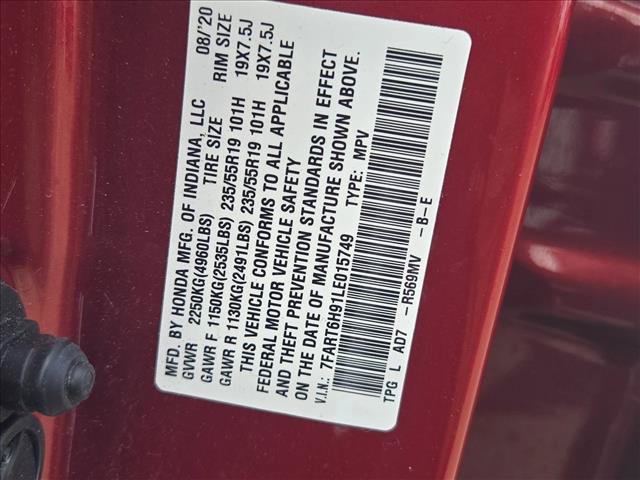 Used 2020 Honda CR-V Touring image 23