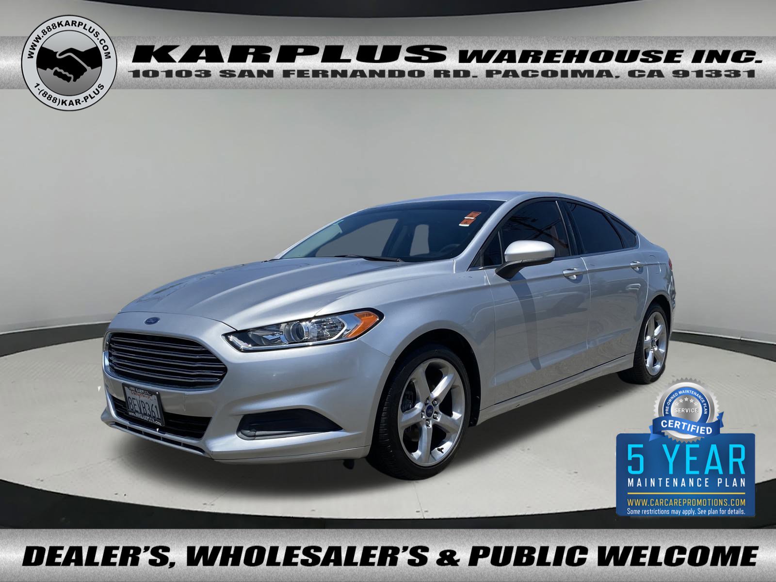 Used 2016 Ford Fusion S w/ Equipment Group 101A