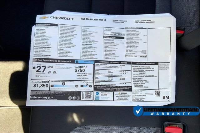 New 2026 Chevrolet TrailBlazer LT image 14