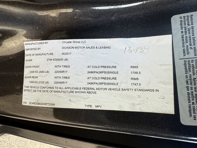 Used 2017 Dodge Grand Caravan SE image 20