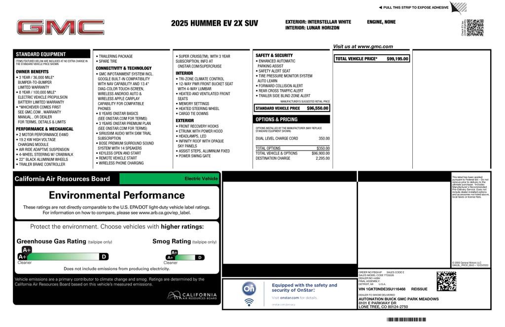 Used 2025 GMC Hummer EV 2X AWD/4WD image 4