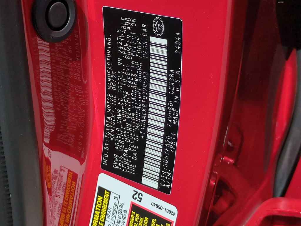 Used 2026 Toyota Camry SE FWD image 35