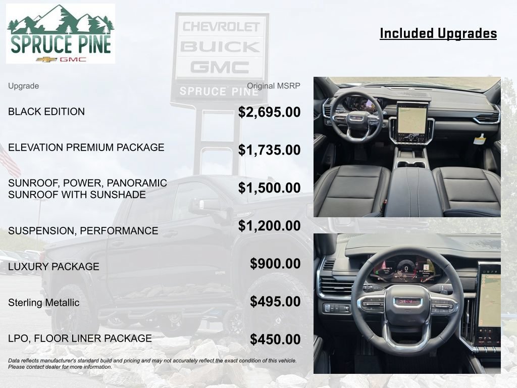 New 2026 GMC Acadia Elevation w/ Black Edition FWD image 9