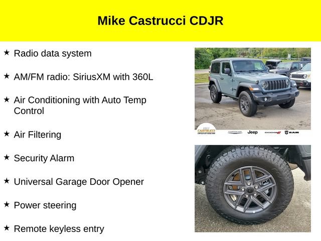 Certified 2026 Jeep Wrangler Sport AWD/4WD image 30