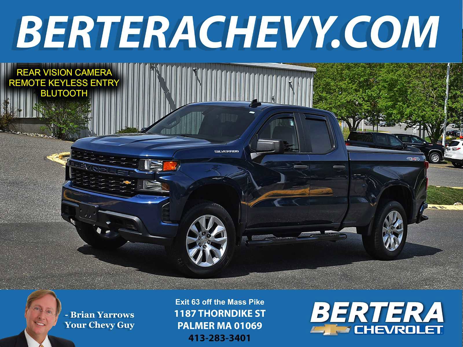Used 2019 Chevrolet Silverado 1500 Custom w/ Custom Convenience Package