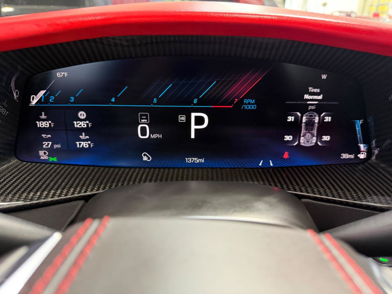 Used 2026 Chevrolet Corvette Stingray Premium Cpe w/ Z51 Performance Package RWD image 31