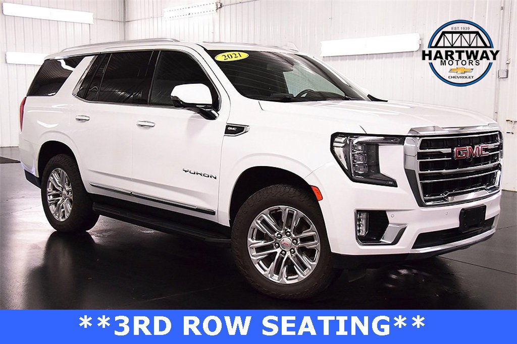 Used 2021 GMC Yukon SLT w/ SLT Premium Package image 1