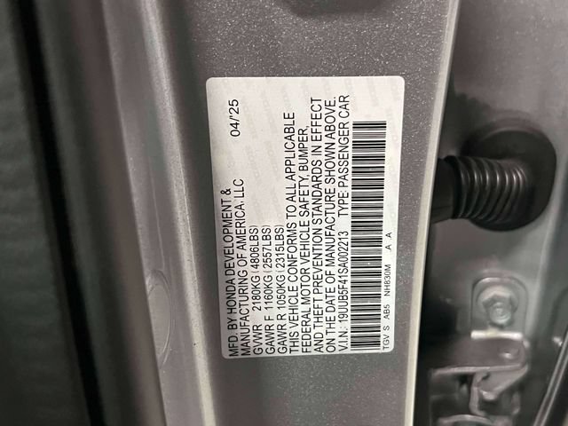 Certified 2025 Acura TLX w/ Technology Package FWD image 17