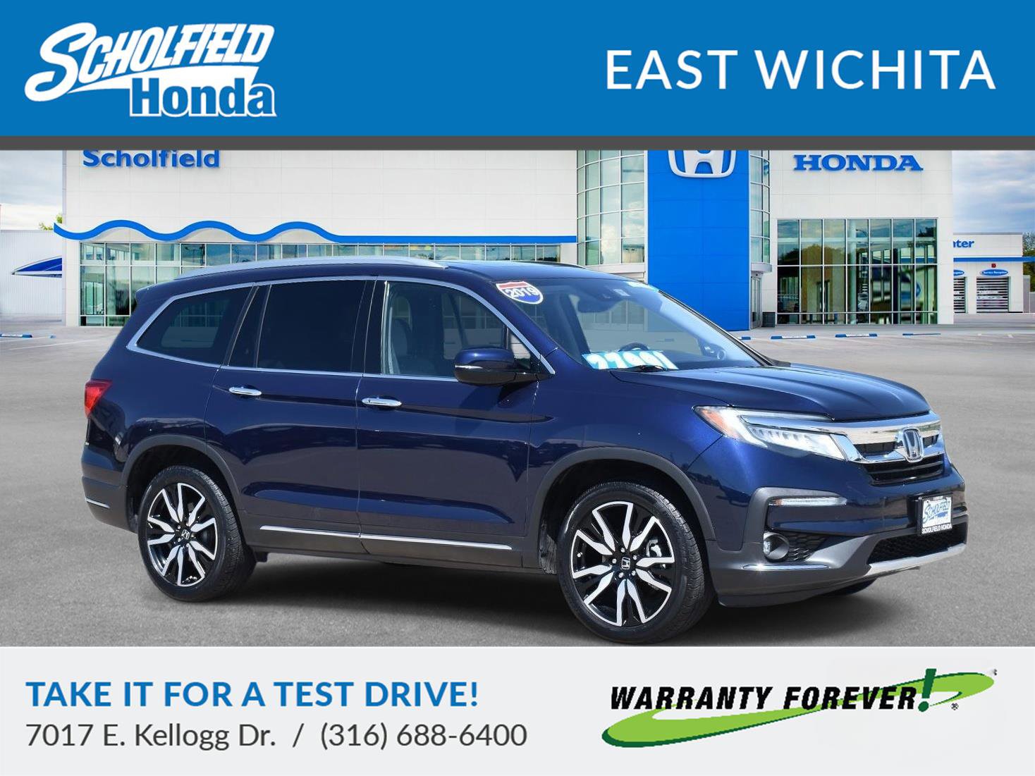 Used 2019 Honda Pilot Touring image 1