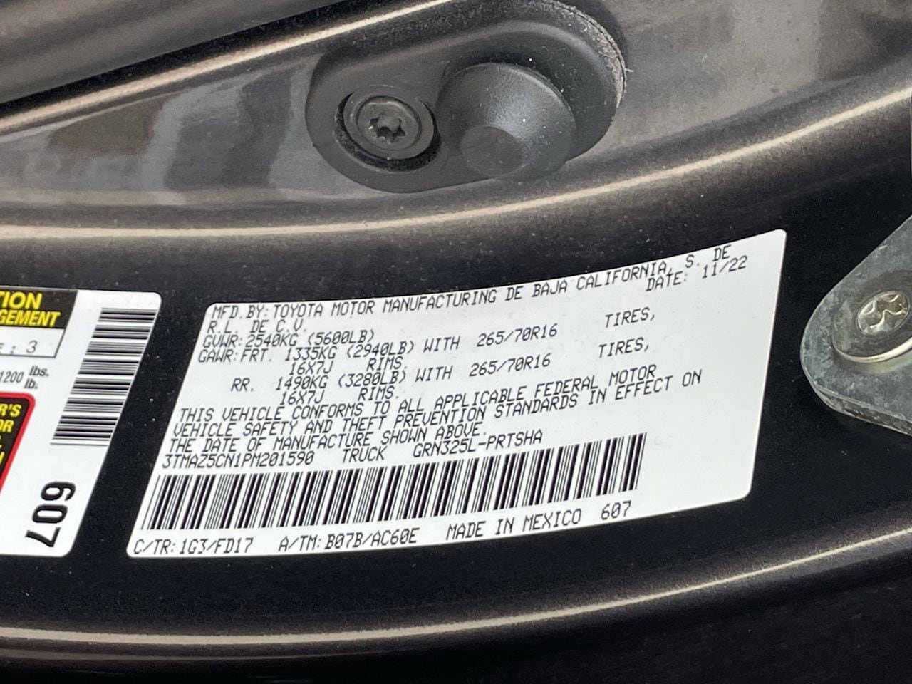 Used 2023 Toyota Tacoma TRD Off-Road RWD image 14