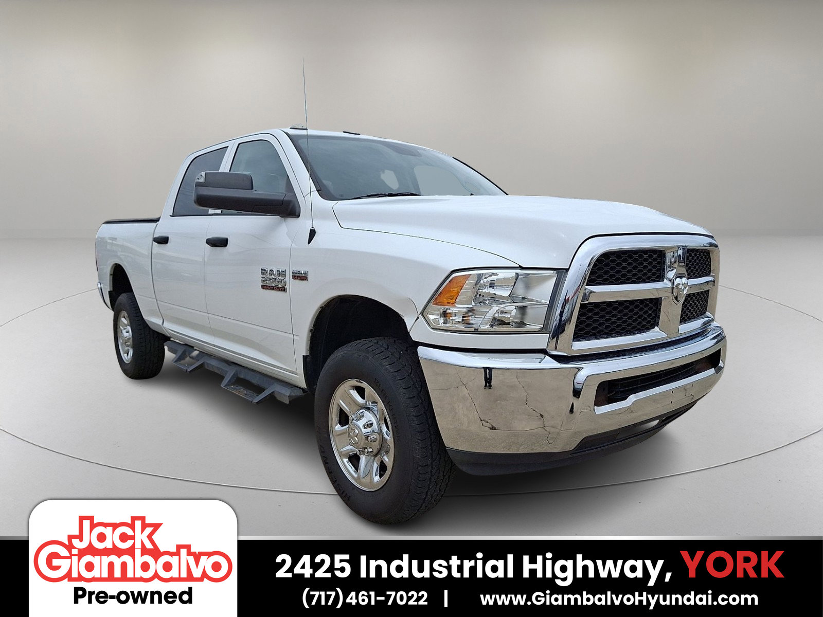 Used 2018 RAM 2500 Tradesman w/ Chrome Appearance Group