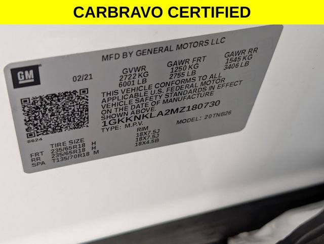 Certified 2021 GMC Acadia SLE w/ Driver Convenience Package FWD image 37
