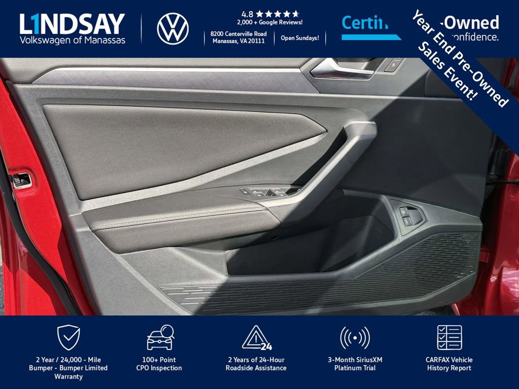 Certified 2024 Volkswagen Jetta SE w/ Panoramic Sunroof Package image 10