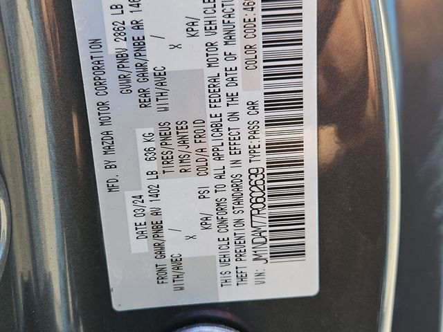 Used 2024 MAZDA MX-5 Miata RF Grand Touring w/ Weather Package image 29