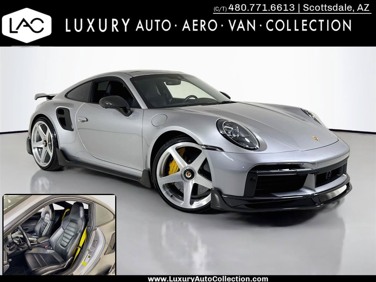 Used 2021 Porsche 911 Turbo S AWD/4WD image 1