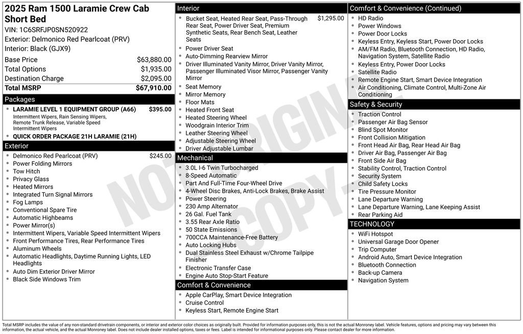 Used 2025 RAM 1500 Laramie image 8