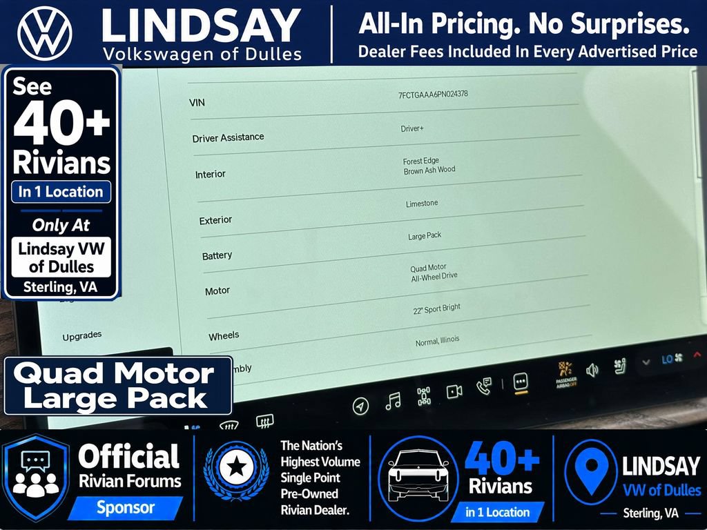 Used 2023 Rivian R1T Adventure AWD/4WD image 26