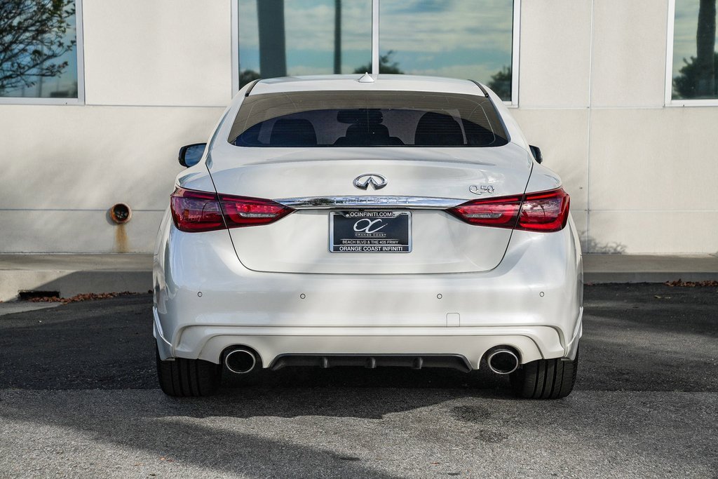 Certified 2023 INFINITI Q50 Luxe w/ Cargo Package image 5