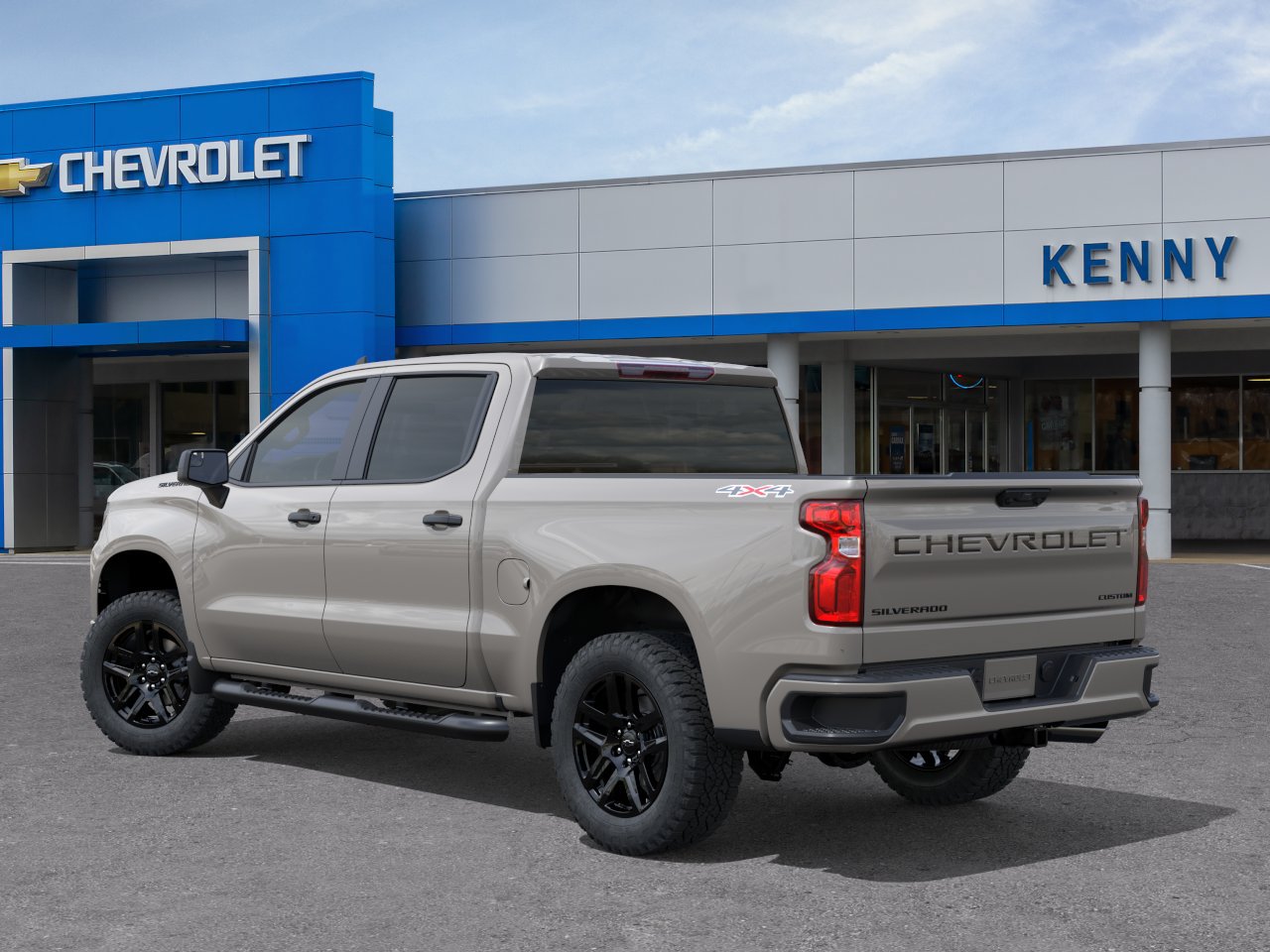 New 2026 Chevrolet Silverado 1500 Custom w/ Turbomax Blackout Package AWD/4WD image 3