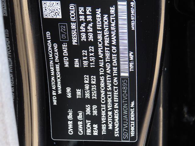 Used 2022 Aston Martin DBX AWD/4WD image 7