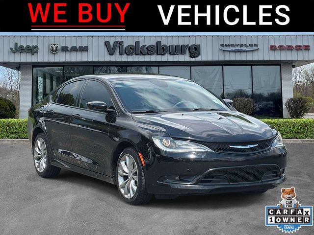 Used 2015 Chrysler 200 S w/ Navigation & Sound Group I