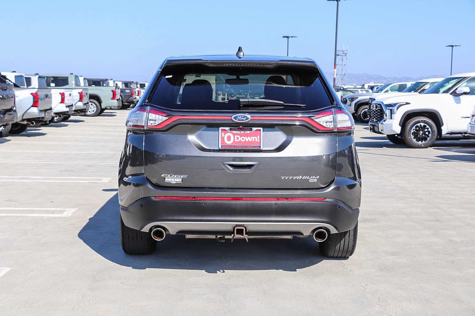 Used 2016 Ford Edge Titanium w/ Class II Trailer Tow Package AWD/4WD image 7