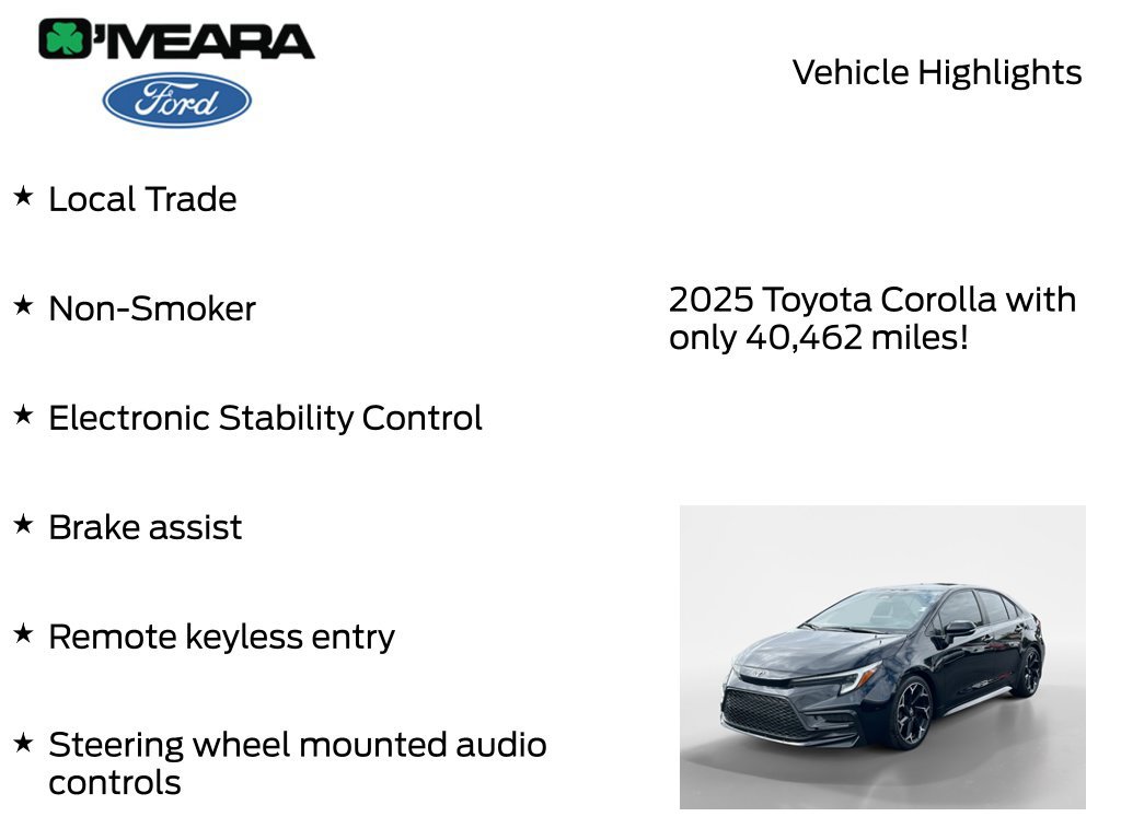Used 2025 Toyota Corolla FX FWD image 7
