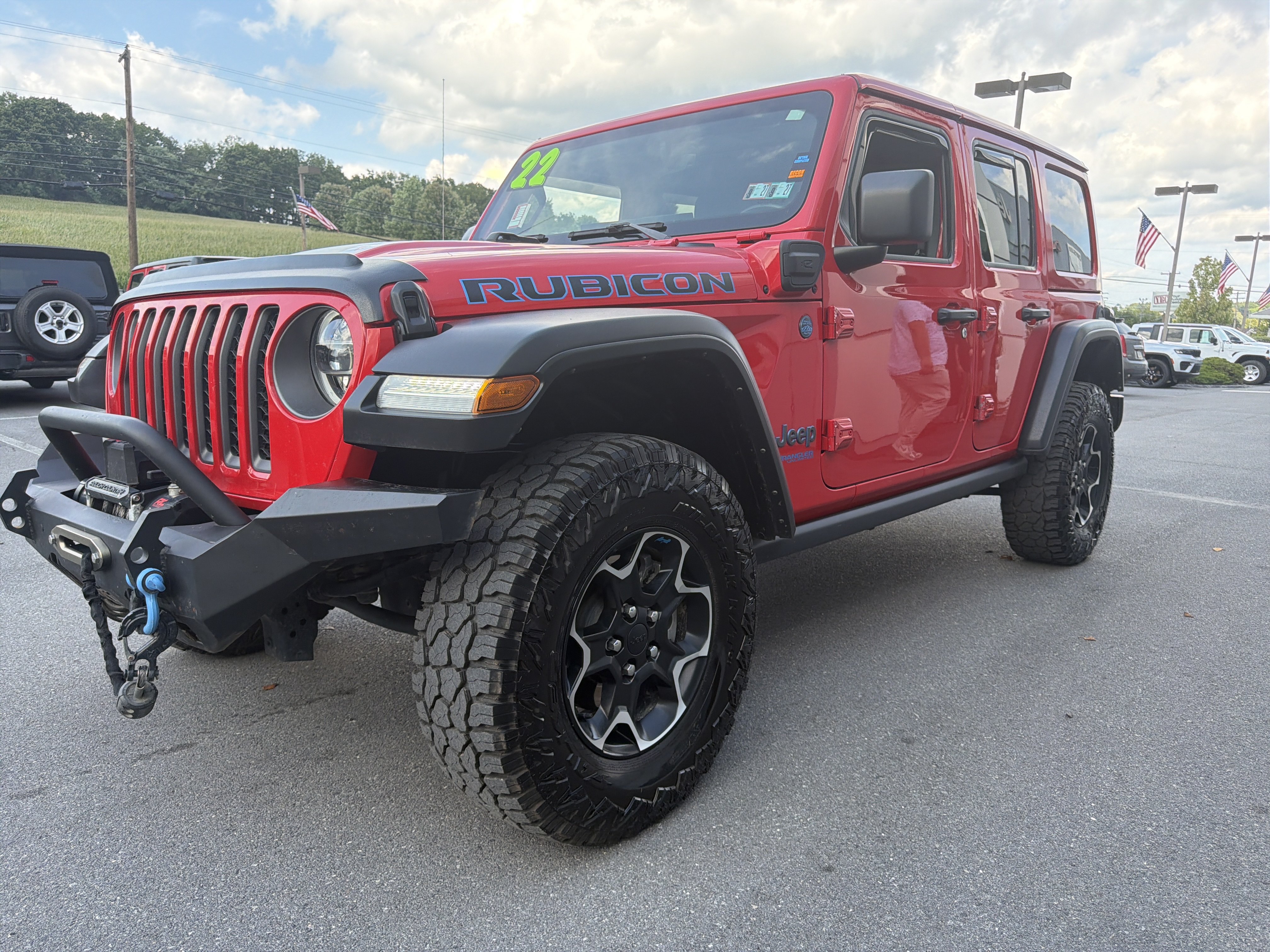 Used 2022 Jeep Wrangler Unlimited Rubicon 4xe AWD/4WD image 8
