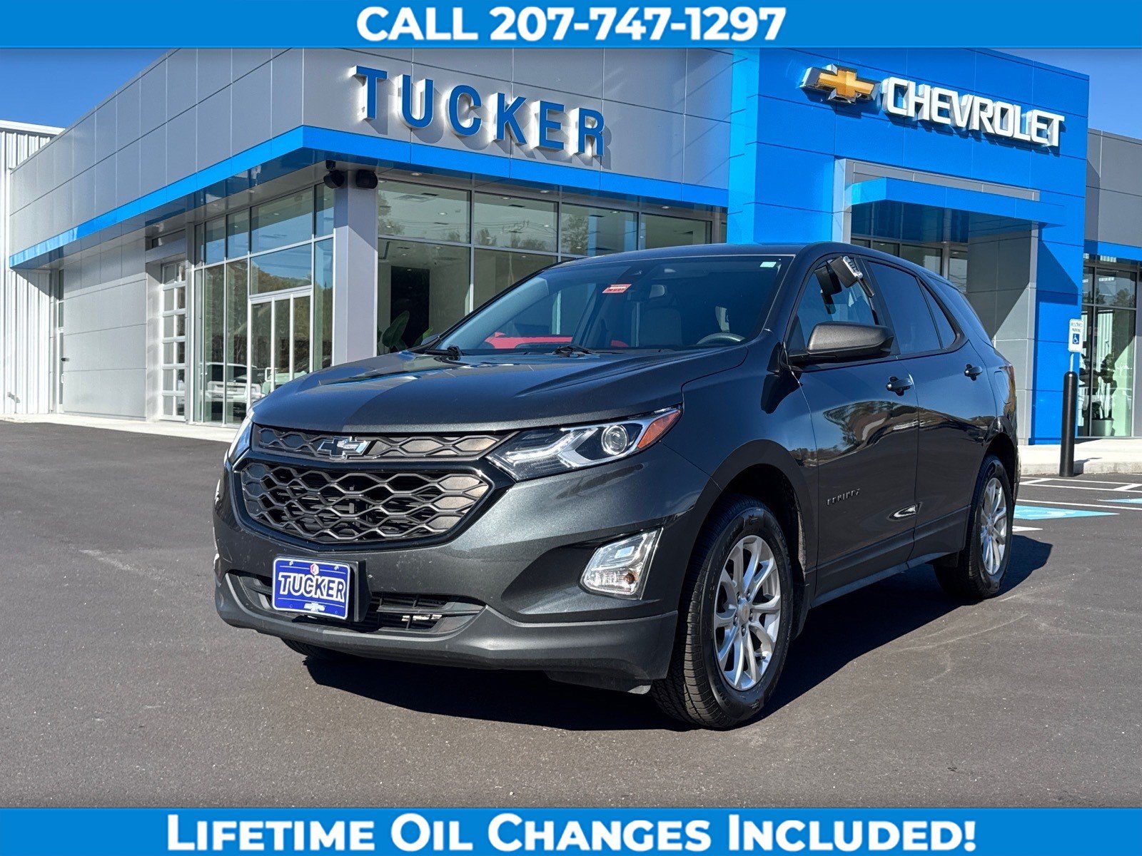 Used 2021 Chevrolet Equinox LS w/ LPO, Blackout Package AWD/4WD image 1