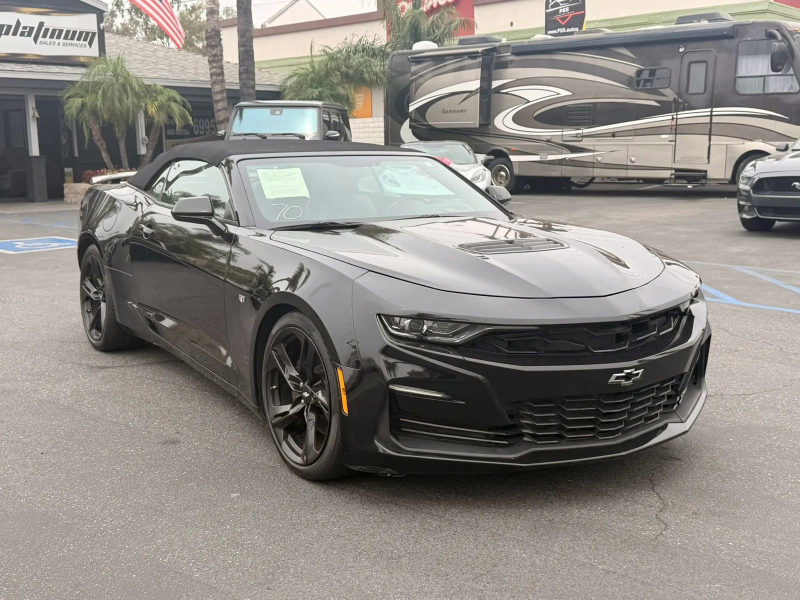 Used 2019 Chevrolet Camaro SS RWD image 1