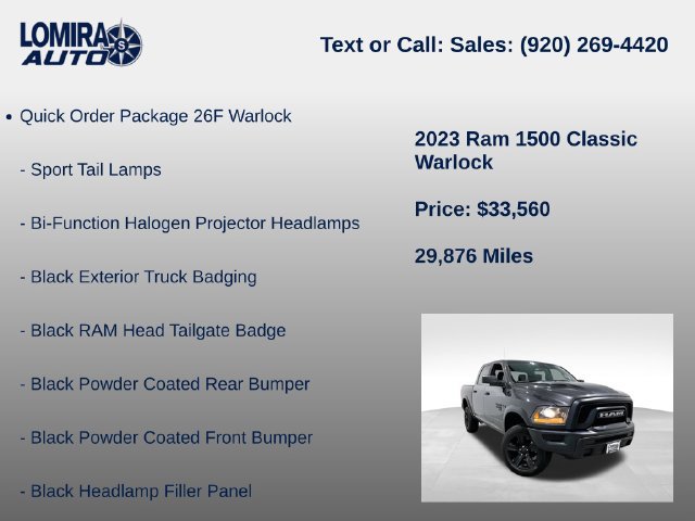 Used 2023 RAM 1500 Warlock AWD/4WD image 8