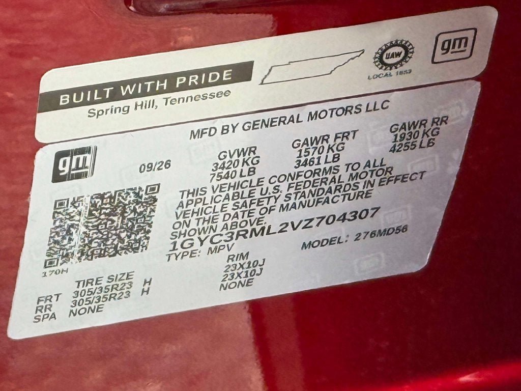 New 2027 Cadillac Vistiq Sport w/ LPO, Floor Liner Package AWD/4WD image 22