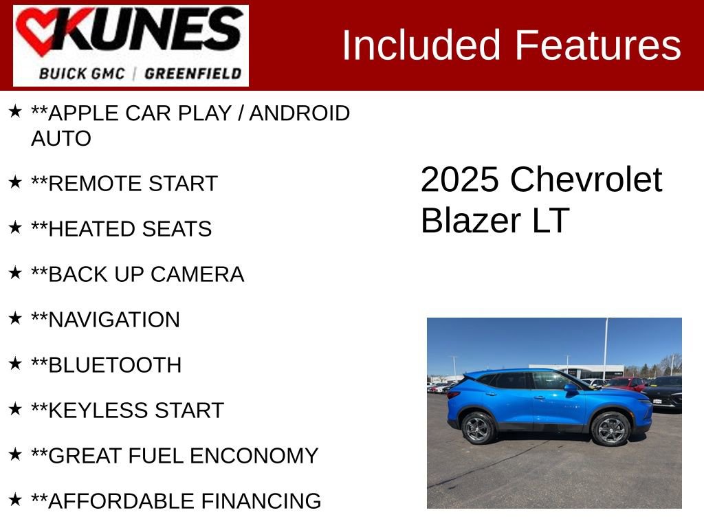 Used 2025 Chevrolet Blazer LT FWD image 2