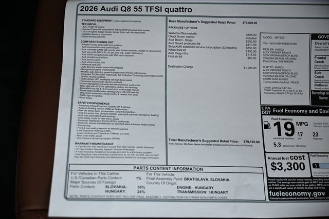 New 2026 Audi Q8 Premium image 42