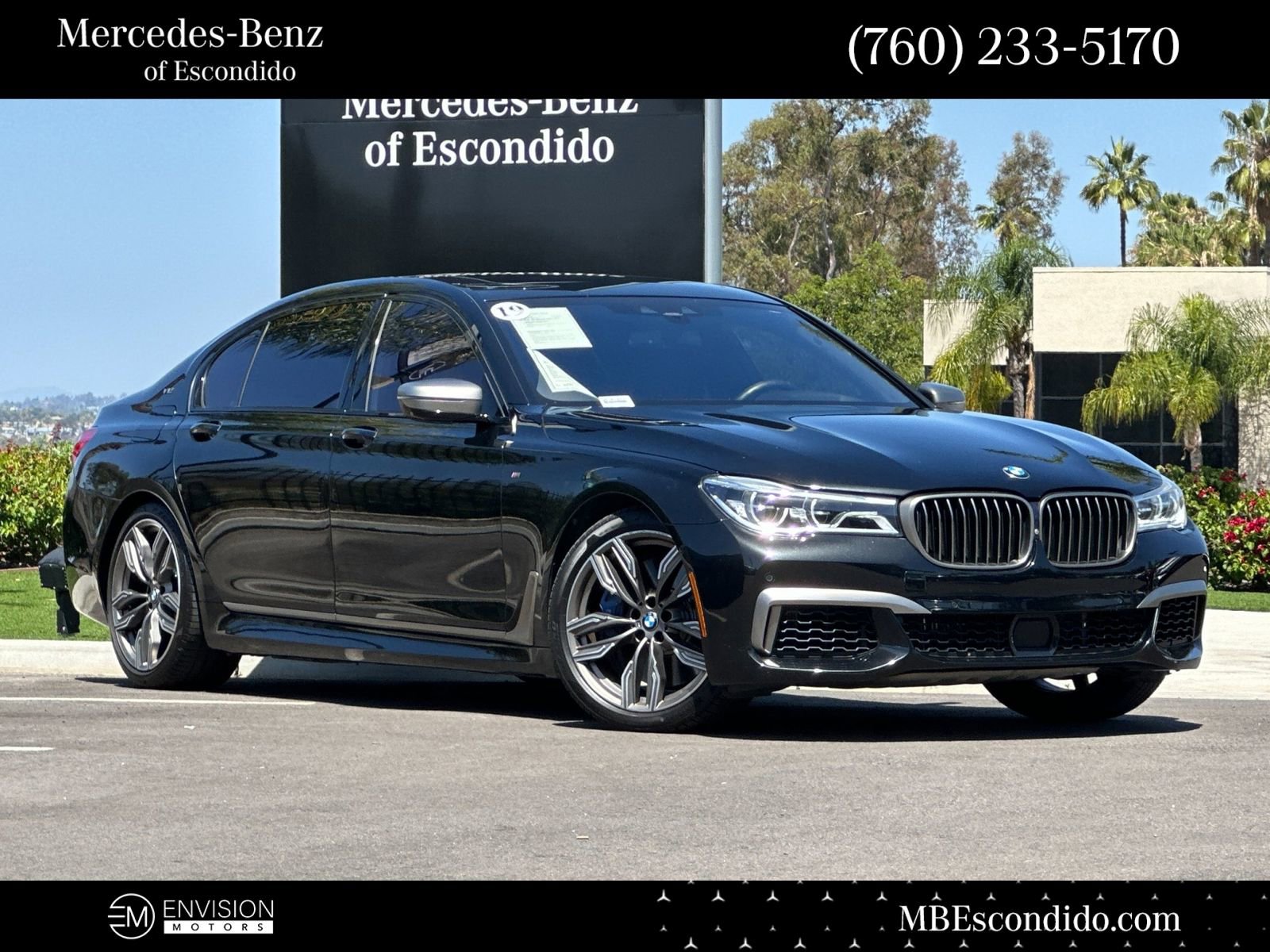 Used 2019 BMW M760i xDrive w/ Luxury Rear Seating Package AWD/4WD image 1