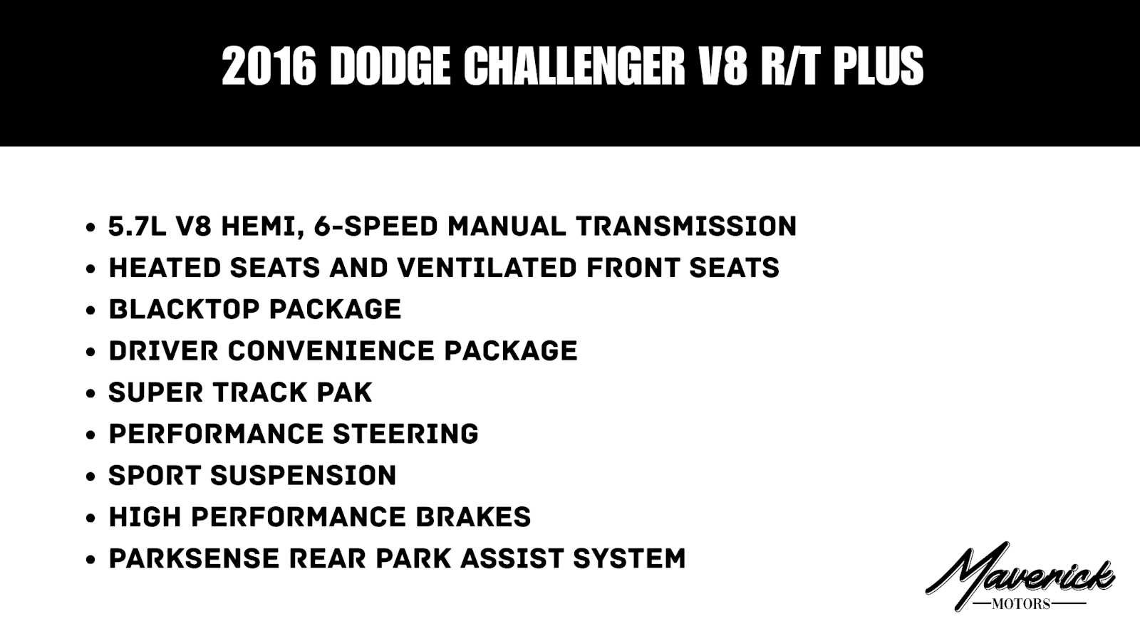 Used 2016 Dodge Challenger R/T Plus RWD image 2